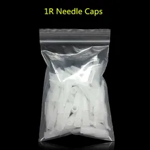 500 шт 1R иглы для перманентного макияжа татуировки хорошего качества традиционные Иглы для татуировки колпачки