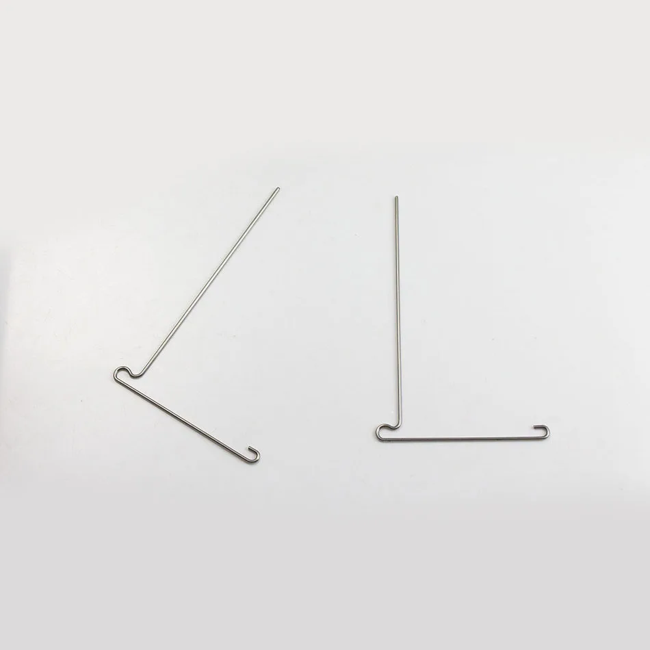 

50pcs  Staianless Steel Wire Form, DIY Spinnerbait, freshwater fishing lures accessory, lures making, free shippping