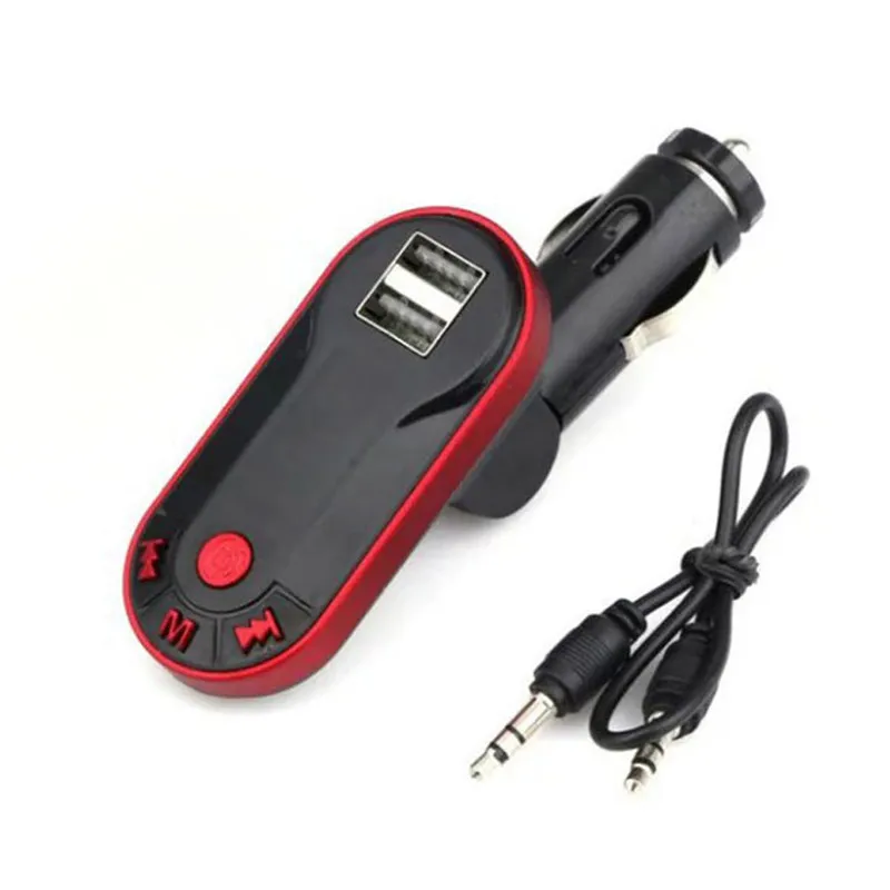 Портативный fm-передатчик mp3-плеер Handsfree Car Kit USB Bluetooth беспроводной удобный модный TF