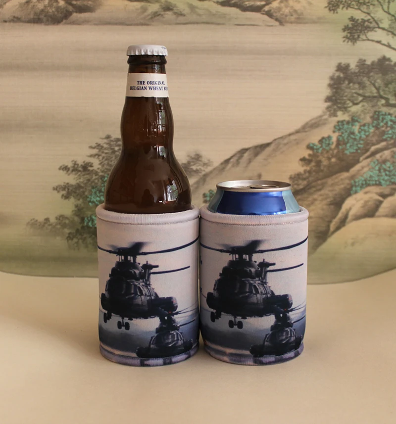 250 pcs mms 주문 주문 디자인 stubby 홀더 neoprene 맥주 냉각기는 포도주 음식과 맥주 병 소매를위한 더 차가운 픽크닉 부대를 할 수있다