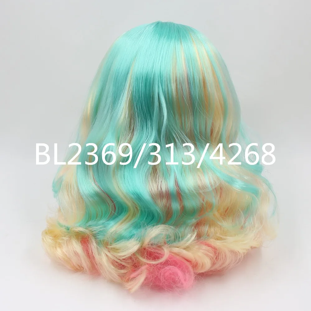 Neo Blythe Doll Multi-Color Hair na may Takara RBL Scalp Dome 1