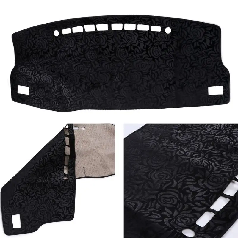 Car Dashboard Carpet Mat Non-Slip Flannel Sun Shade Cover Pad For TOYOTA COROLLA Anti-Reflective Decoration