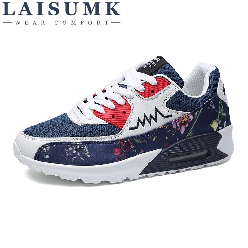 

LAISUMK Man Breathable Shoes For Men Sneakers Bounce Summer Outdoor Shoes Professional Shoes Brand Designer