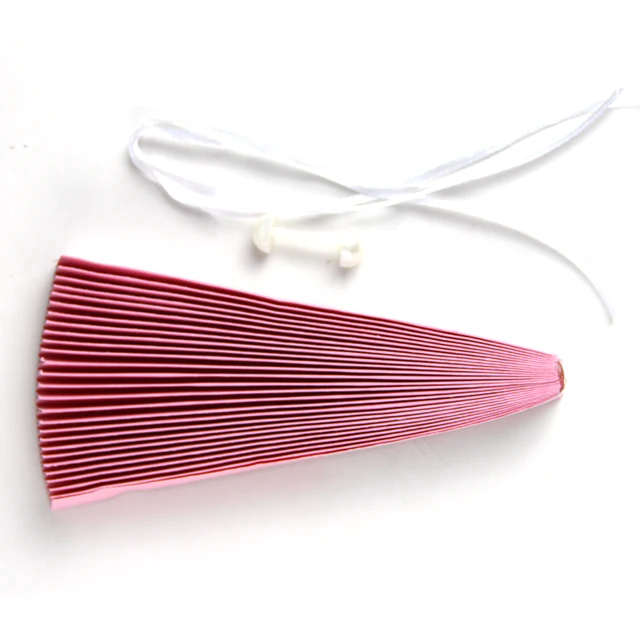 40CM Mixed Colour Chinese Tissue Paper Flower Fan Fancy Decorative Flowers for Wedding Decorations Baby Showers Supplies