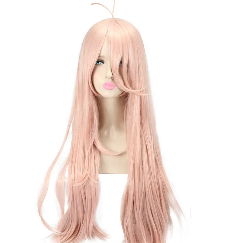  HSIU New Super DanganRonpa V3 Cosplay Wig Miu Iruma Costume Play Woman Adult Wigs Halloween Anime G