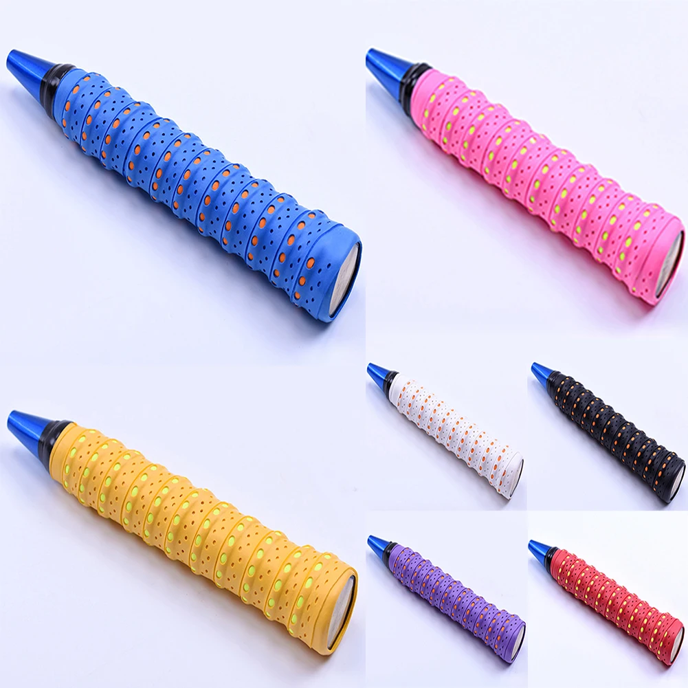 

Badminton Handle Overgrip Tape Sweat Band Anti-slip Racket Grips Bat Tennis Fishing Rod Grip Strap Tapes Badminton Sports Parts