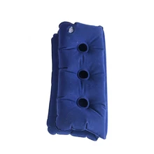 Foldable Wheelchair Pillow Air Inflatable Cushion Seat Chair Pad Dark Blue Purple