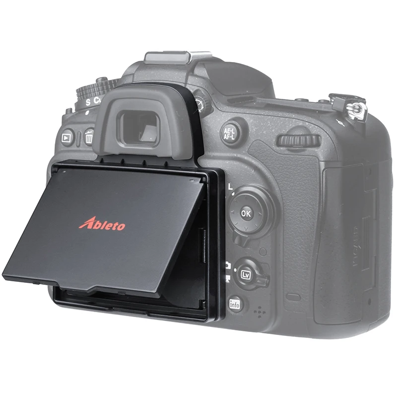 

Ableto LCD Screen Protector Pop-up sun Shade lcd Hood Shield Cover for Digital CAMERA FOR nikon D7100 D7200 camera