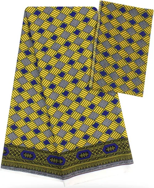 2+ 4 ярдов шелковая ткань для пэтчворк африканская ткань для платья белая кружевная ткань Африканская восковая ткань с принтами ткань dutbai кружево B2-C24