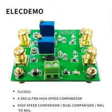 TLV3501 Module 4.5ns Ultra High Speed Comparator Rail-to-Rail Output Voltage Comparison Dual Comparator Function demo Board