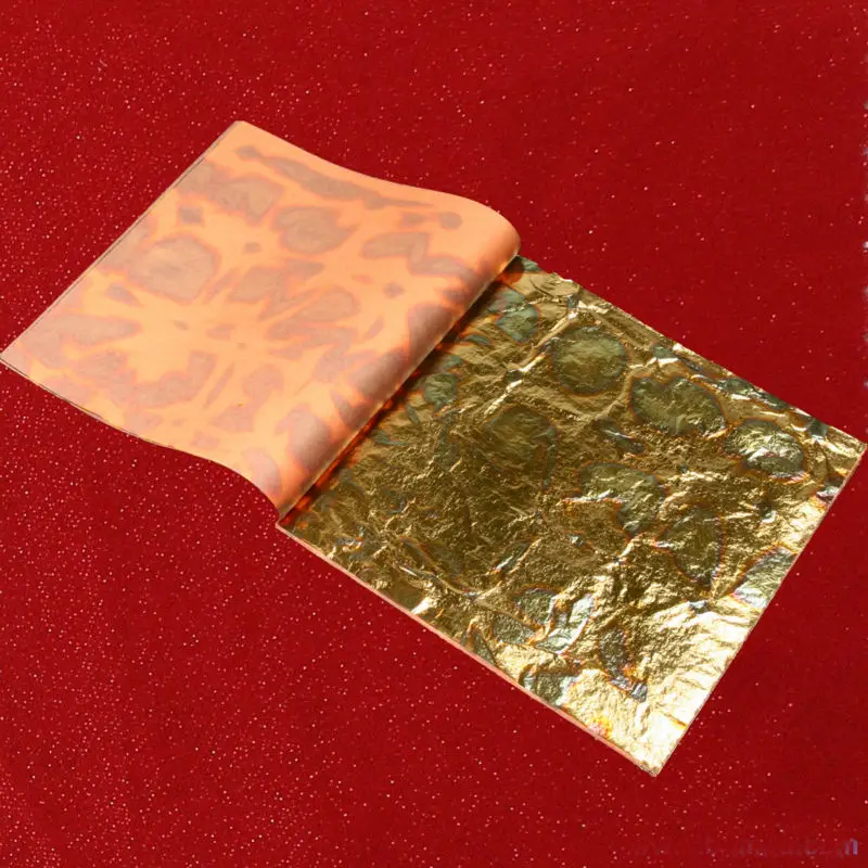 Листы фольги для декора. Золочение поталью. Gold leaf сусальное золото. Имитация золотых. Сусальное золото пищевое.