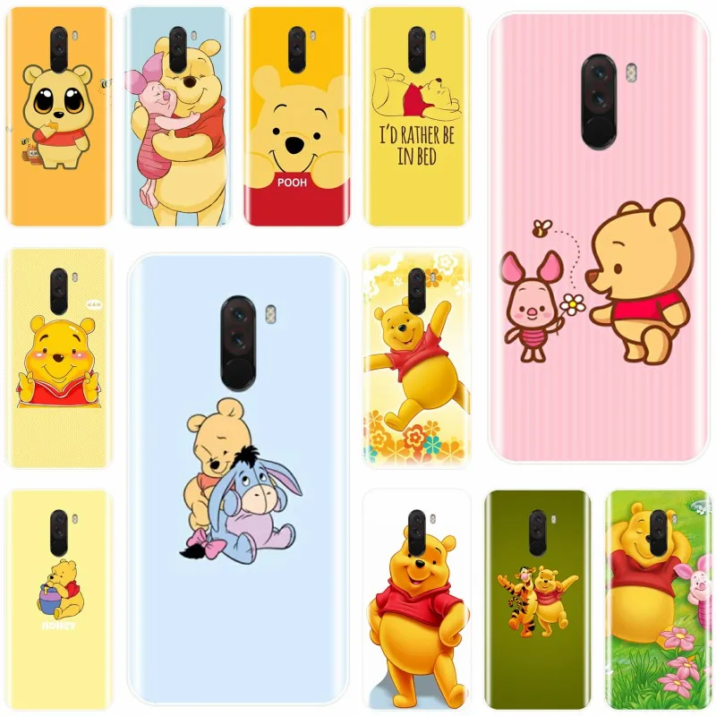 

Cute cartoon Winnie the Pooh Cover Soft Silicone TPU Phone Case For redmi 4 4A 4X 5 5A 6 6A 7 5PLUS NOTE4 5 6 7 5A NOTE5PRO