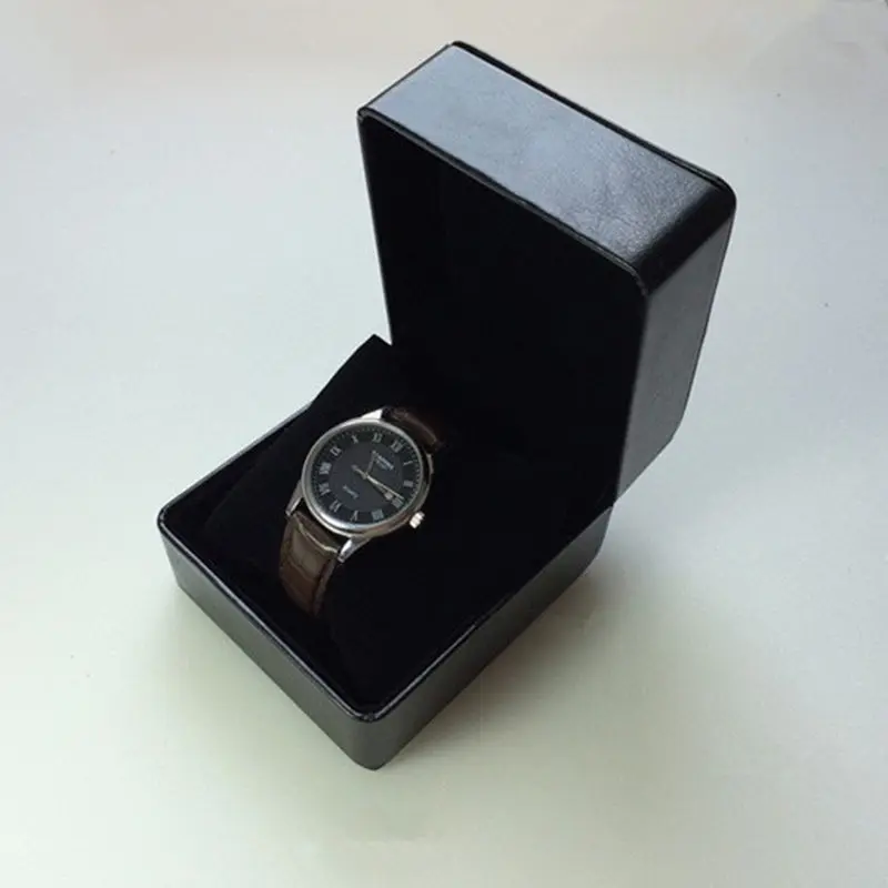 

Top Red Leather Luxury Brand Watch Box Fashion Watch Storage Boxes Watch Display Cases New Watch And Bracelet Gift Boxes B062