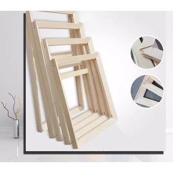 

40x50 frame for oil painting,wood DIY diamond painting,DIY wood