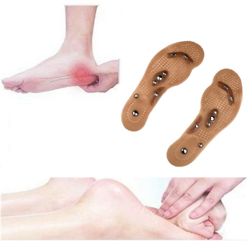 

35-40/41-45 Size Body Acupressure Slimming Insoles Foot Care Cushion Slimming Gel Pad Therapy Acupressure Massaging Cushion