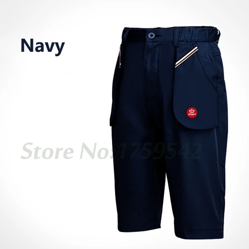 Новая одежда для гольфа Короткие штаны детская одежда Для Гольфа Шорты для мальчиков Брюки - Color: navy