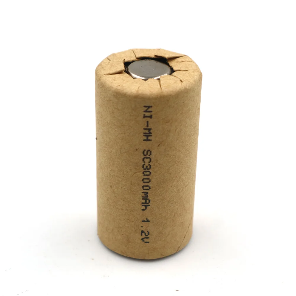Ni-mh SC3000mAh 1 шт. SC3.0Ah NIMH Power Cell аккумуляторная батарея элемент питания для