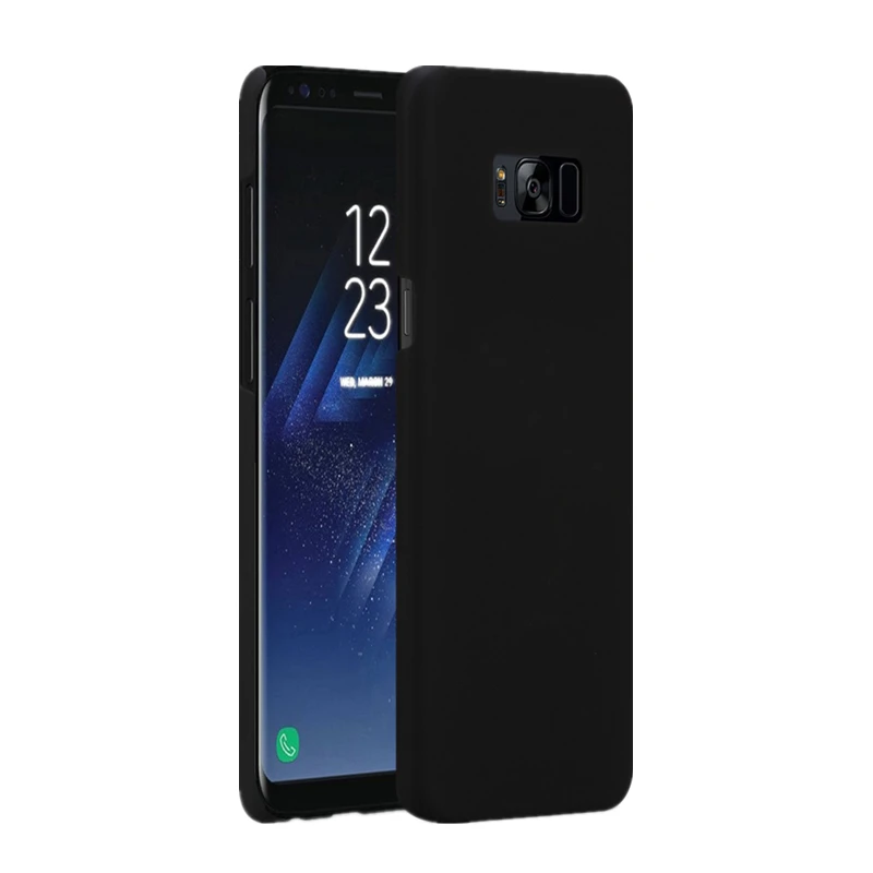 Чехол s для samsung Galaxy S3 S4 Neo S5 Mini S6 S7 Edge S8 S9 Plus i9300i карамельный цвет матовый жесткий