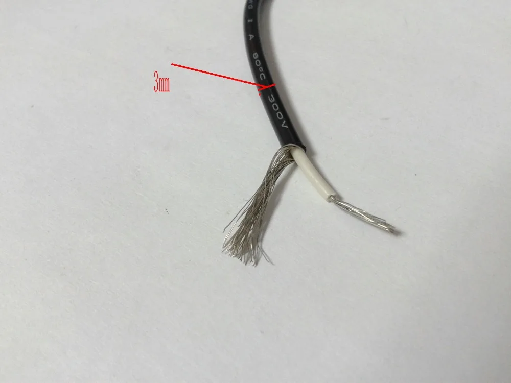 Кабель 22AWG 1 сердечник экран ПВХ кабель 300 в 25 м|cable 22awg|cable shieldshielded cable |