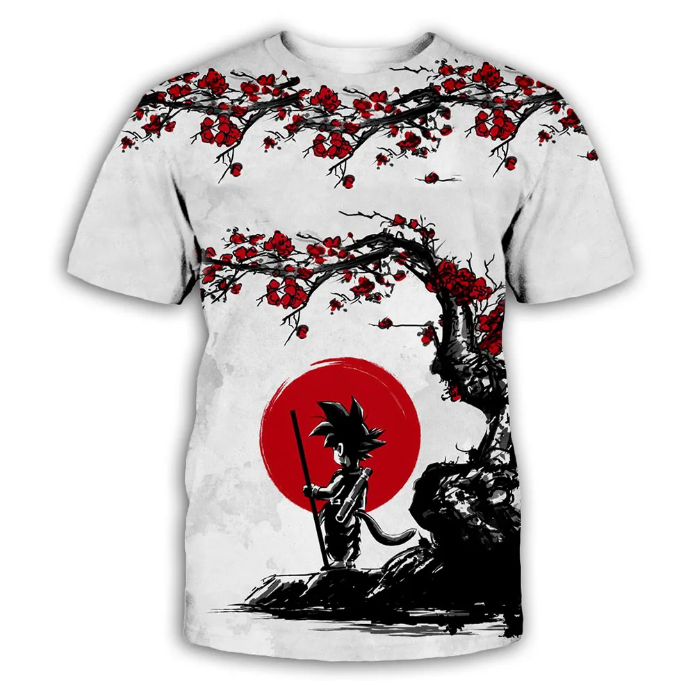 

PLstar Cosmos Summer T Shirts Men Anime Print Dragon Ball 3D T-Shirt Goku Tees Master Roshi Men T shirt Streetwear Plus Size