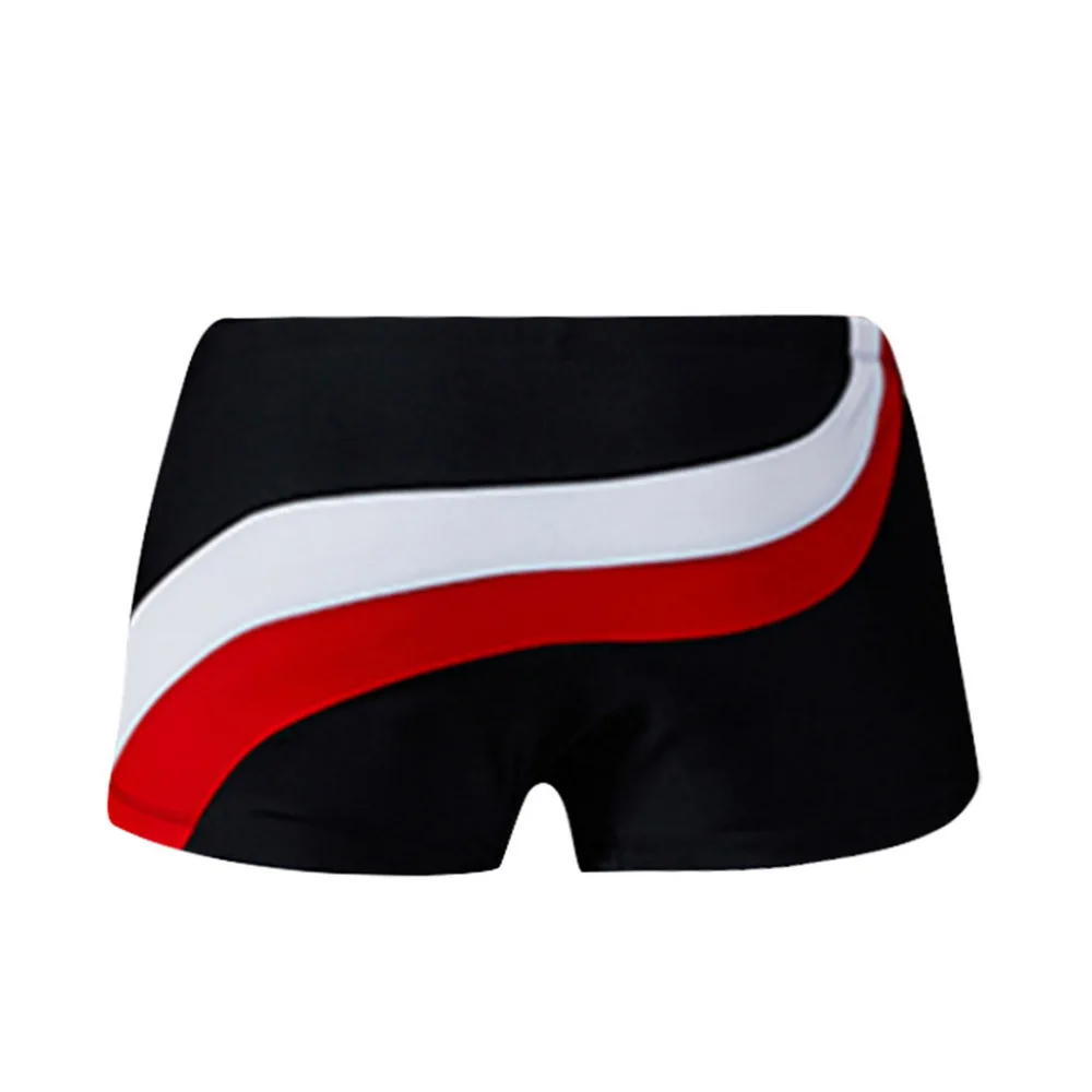 2019 Men's Lace-Up Low Waist Sexy Boxer Swimwear trunks shorts Sea surf swimming trunks beach swimming trunks for men 40M28 (9)