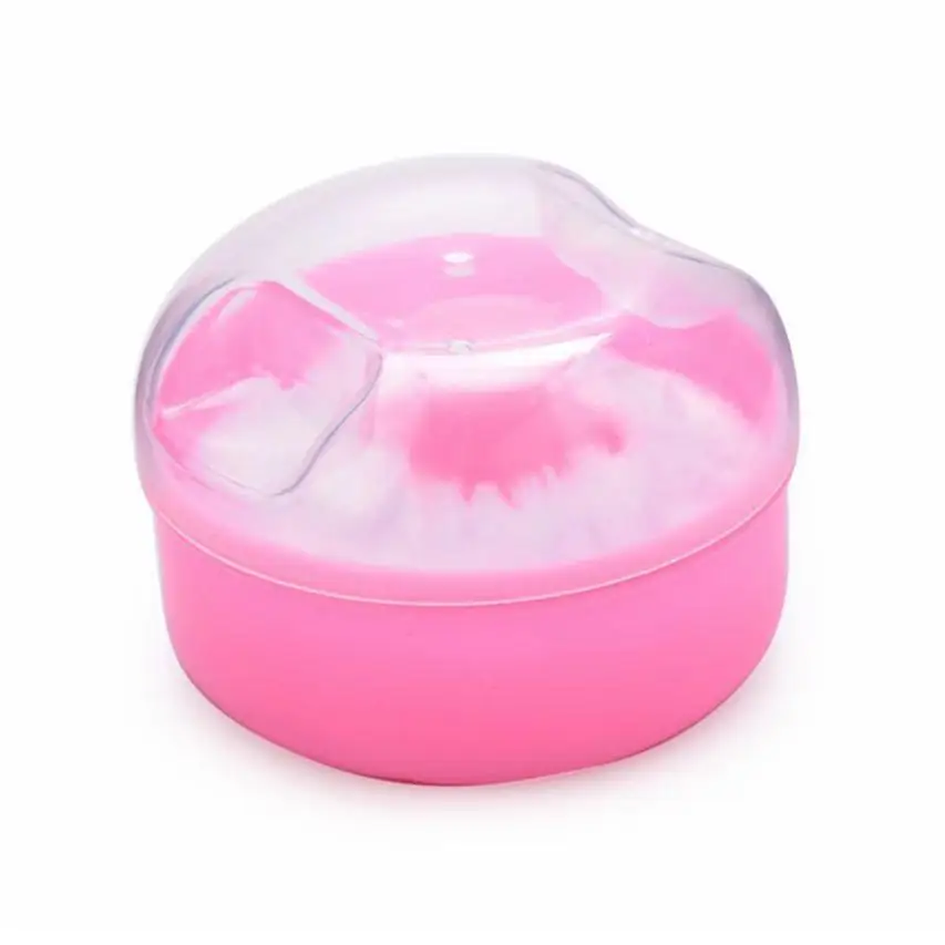 

Baby Sponge Bath Powder Puff Container Box Soft Face Body 1PC Makeup Cosmetic Powder Puff Sponge Box Case Container z6