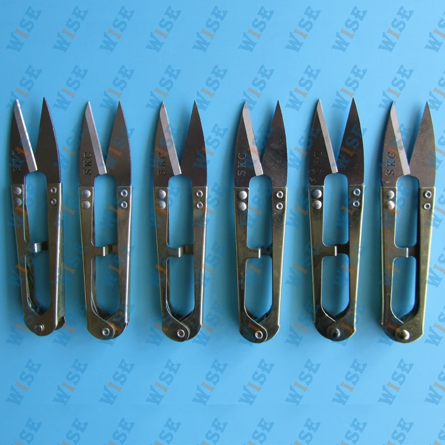 Pack Of 6 Mini Handheld Sewing Embroidery Thread Trimmer Cutter Snips