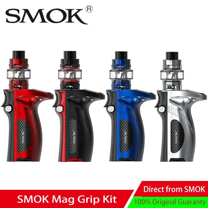 

SMOK Mag Grip kit 100W e-cigarette smok vape mod with TFV8 Baby V2 tank use single 21700/20700/18650 battery vs smok alien kit