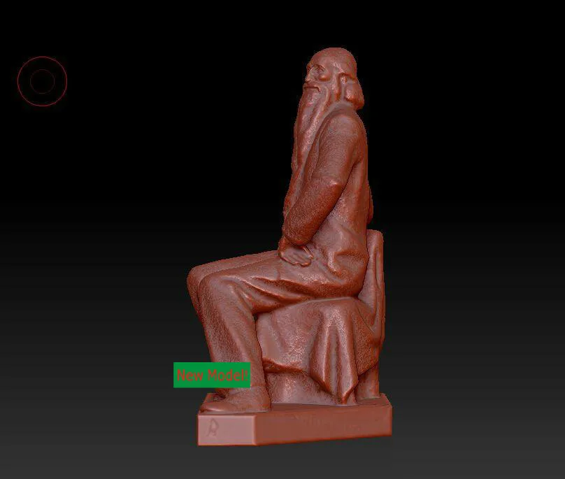Новая модель 3D для ЧПУ или принтеров в формате STL пожилых людей 1|3d model for cnc|for cncmodel 3d