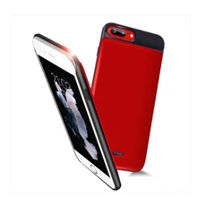 2600 мАч/5000 мАч батарея зарядное устройство чехол для iPhone 6 6 plus power Bank ультра тонкий внешний резервный аккумулятор чехол для iPhone 7, 7 Plus