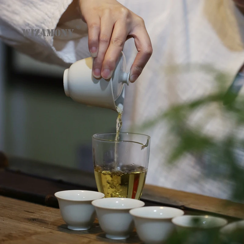 1 шт. WIZAMONY китайский чайный набор кунг фу gaiwan Чайник чашки яркая кружка чайные