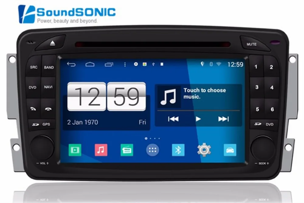 Android 4.4 Autoradio GPS Navi DVD Radio Stereo For Mercedes C209 W209 C208 W208 CLK200 CLK220 CLK240 CLK270 CLK280 CLK320 | Автомобили и