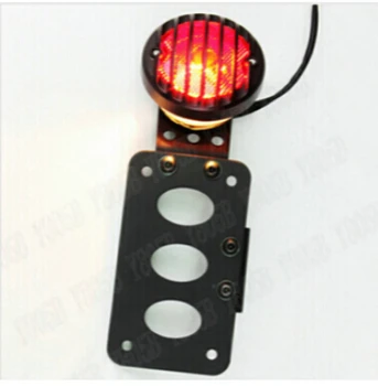 

Side Mount Taillight License Plate Bracket For Honda Yamaha Suzuki Kawasaki Sport Bobber Custom Chopper Cruisers