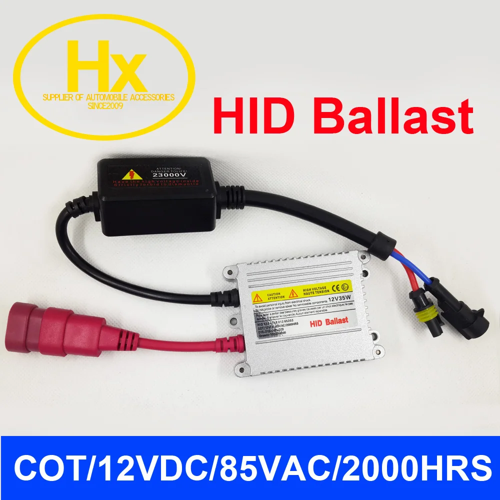 35W Hid Electronic Ballast For Hid Xenon Shockproof Waterproof