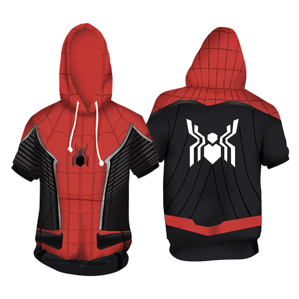 short sleeve hoodie jacket