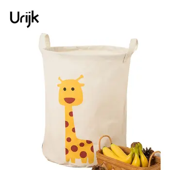 

Urijk Foldable Large Baskets Bags Laundry Basket Cloth Organizer Laundry Baskets Animal Printed Organizer Laundry Product Hamper