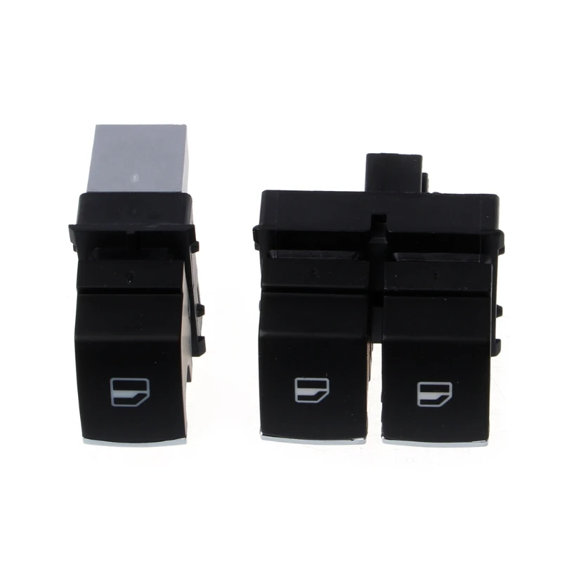 

2 Pcs Master Single Window Switch For Passat B6 Eos Golf 5 6 R32 MK5 MK6 10166