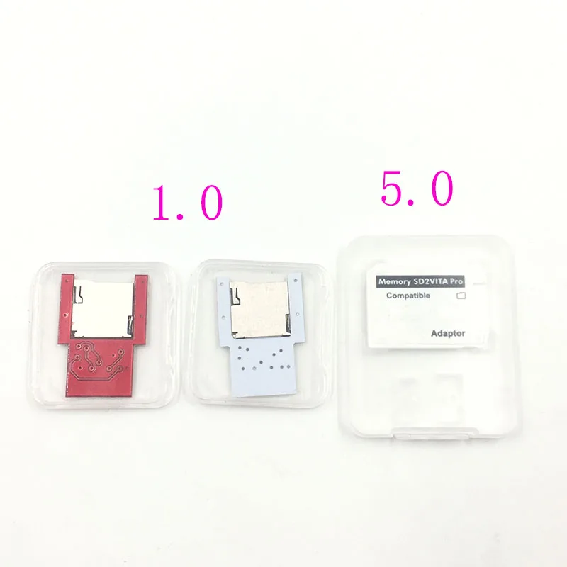 

10PCS V5.0 SD2VITA For PSVita Memory Micro SD Card Adapter for PS Vita Game Card 1000/2000 3.6