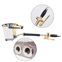 4 струйный штукатурный распылитель двойного назначения для стен, распылитель с воронкой, настенный распылитель, штукатурный распылитель, пневматический цементный строительный пистолет