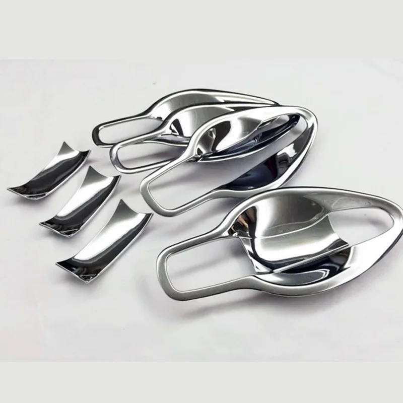 

Free Shipping High Quality ABS Chrome Door Handles Protect Door Handle Bowl Cover For 2015-2017 Nissan MURANO