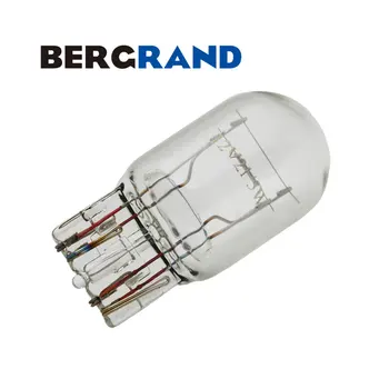 

10PCS DRL T20 7443 W21/5W 580 Halogen Bulb Clear Glass Daytime Running Light Turn Signal Lamp light bulbs for auto Car Styling