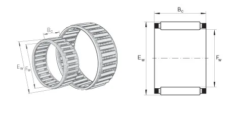 Needle roller and cage assemblies