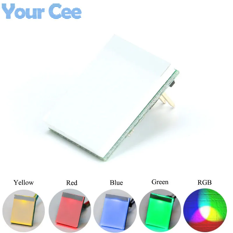 

5 pcs 5 color*1 HTTM Series Capacitive Touch Switch Button LED Sensor Module DIY Electronic Yellow Green Red Blue RGB Color
