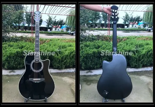 Starshine Top Quality Acoustic Guitar ZZ OV Solid Spruce O