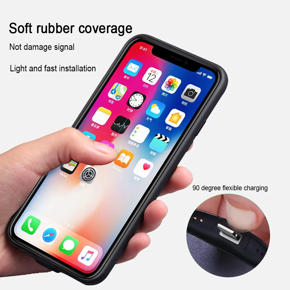 Продажа Power Battery Case для iPhone 6 6s 7 8 5000/7000 мАч Чехол зарядного устройства Plus 4.7 / 5.5