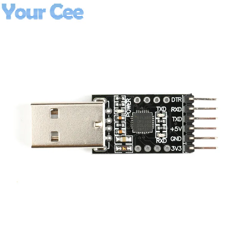 CP2102 USB 2.0 to TTL UART Module 6Pin Serial Converter STC Pro mini Replace FT232 Module  (3)