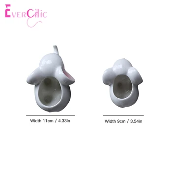 

Elephant Plant Window Frame Cute Elephant Flower Pot / Modern White Ceramic Succulent Plant Pot / Small Flower Plant Container