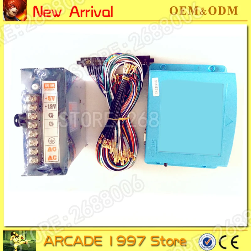 

Pandora 645 in 1 with jamma harness +power supply VGA/CGA output 645 in 1 game board arcade jamma boards