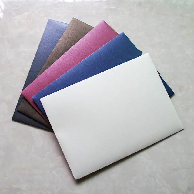 20pcs Clear Paper Envelope, Simple Multi-purpose Paper Envelope