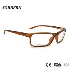 SORBERN мужские спортивные Стиль очки Обёрточная бумага Форма TR90 оптических оправ легкий рецепт очки высокое качество